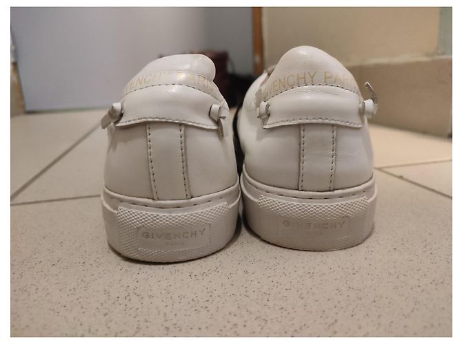 Sneakers Givenchy in pelle bianca 38 Bianco - vista 3
