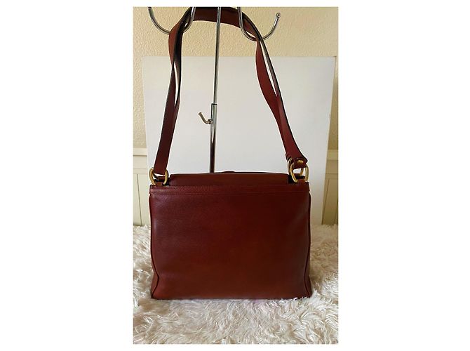 Borsa Nina Ricci in pelle Cognac - vista 2