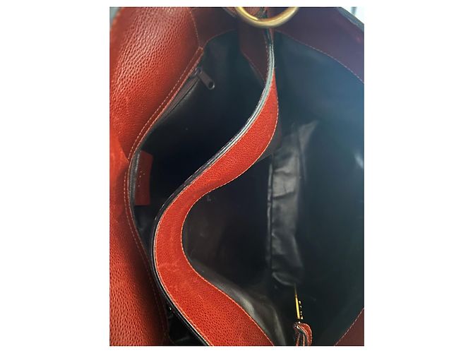 Borsa Nina Ricci in pelle Cognac - vista 4