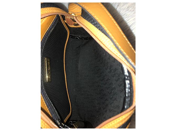 Yves Saint Laurent Bolsa de ombro preta de tecido Preto - vista 4