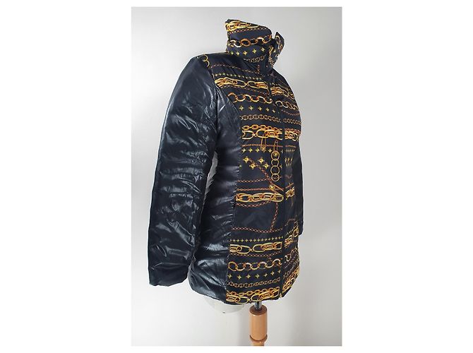 Versus Versace Giacca Piumino Face Nera Multicolore Nero - vista 3