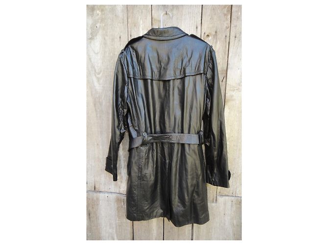 Trench in pelle Burberry 52 - vista 2