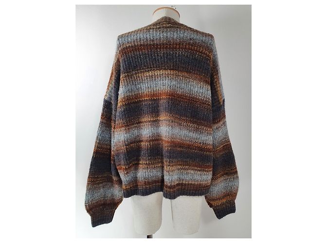 Christian Siriano Strickjacke XL Bunt Mehrfarben - Ansicht 4