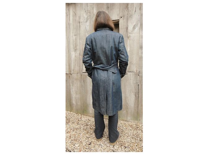 Größe Burberry Denim Trenchcoat 38 - Ansicht 11