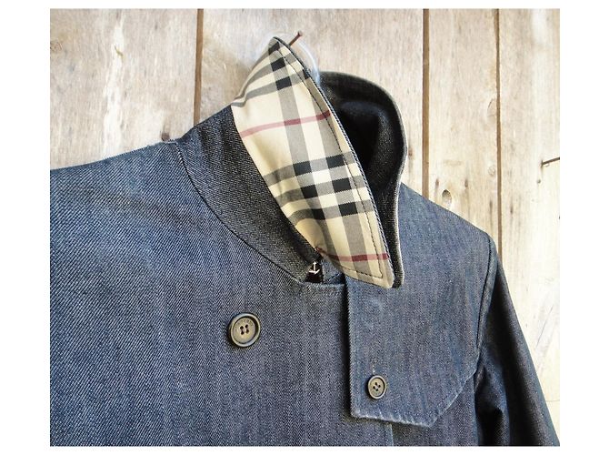 Größe Burberry Denim Trenchcoat 38 - Ansicht 5