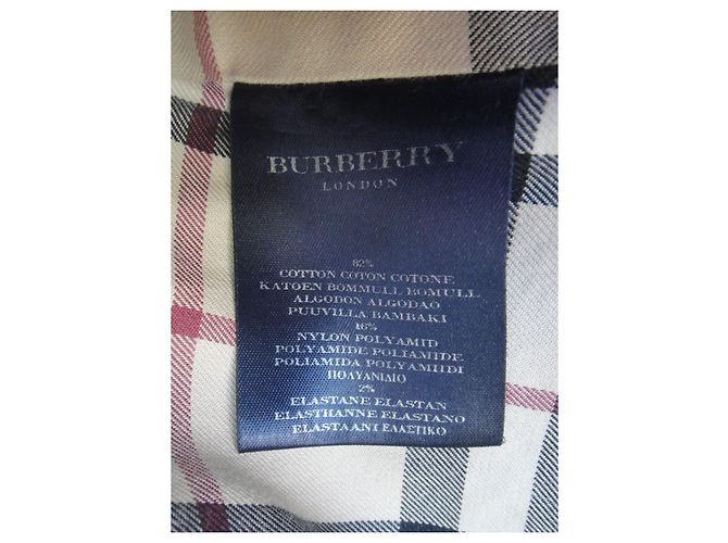 Größe Burberry Denim Trenchcoat 38 - Ansicht 8