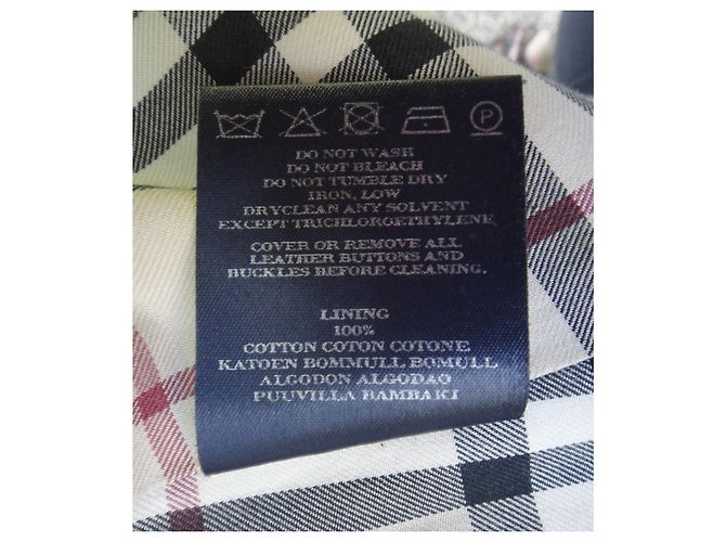 Größe Burberry Denim Trenchcoat 38 - Ansicht 9