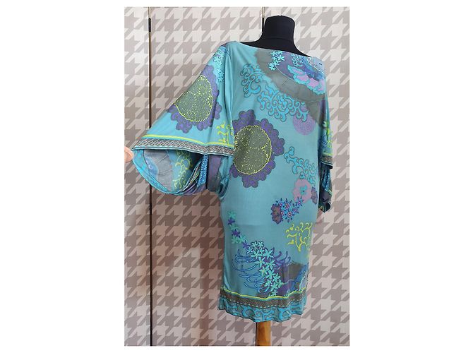 Vestido de seda Hale Bob S Multicolor - vista 2