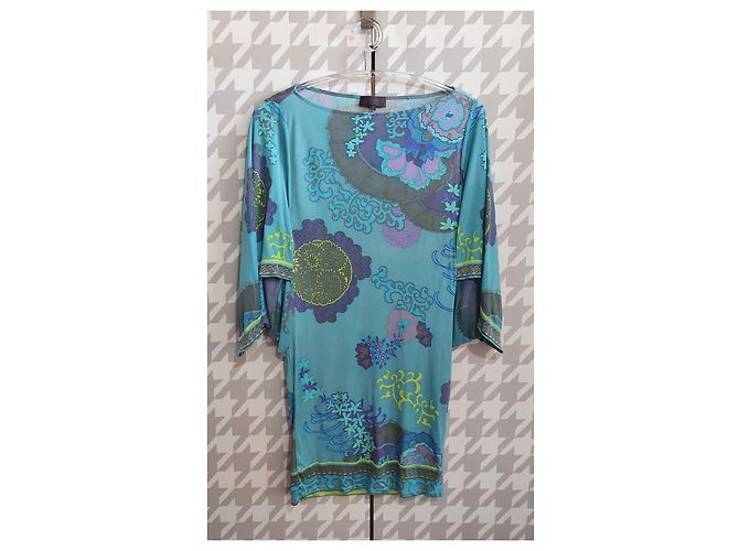 Vestido de seda Hale Bob S Multicolor - vista 5