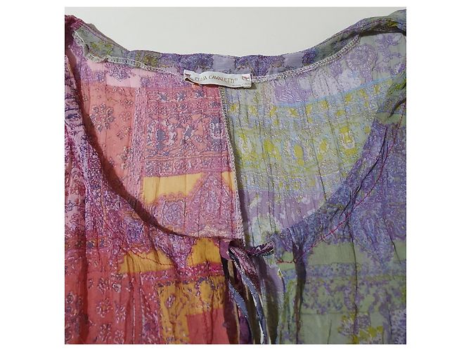Abito Elisa Cavaletti in Viscosa Multicolore - vista 5