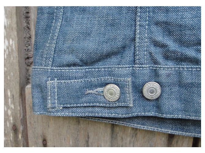 Levi's Jacke "für Mädchen" Größe M Hellblau - Ansicht 7