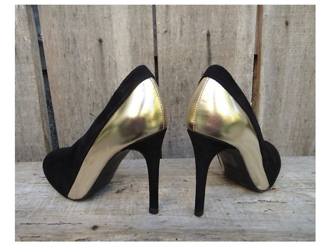 See by Chloé Siehe Von Chloé p Pumpen 37 neue Bedingung Schwarz Golden - Ansicht 4