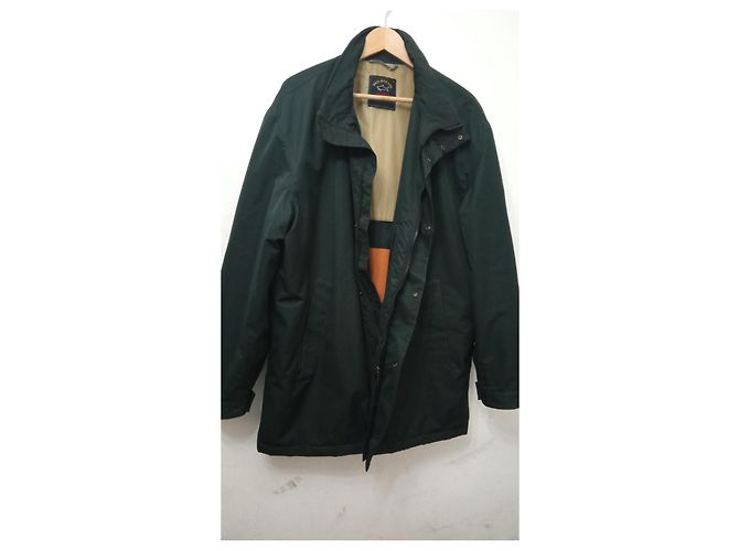 Autre Marque Giacca blazer Paul et Shark in cotone blu scuro - vista 10