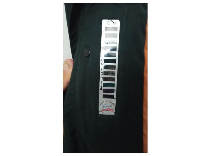 Autre Marque Giacca blazer Paul et Shark in cotone blu scuro - vista 8