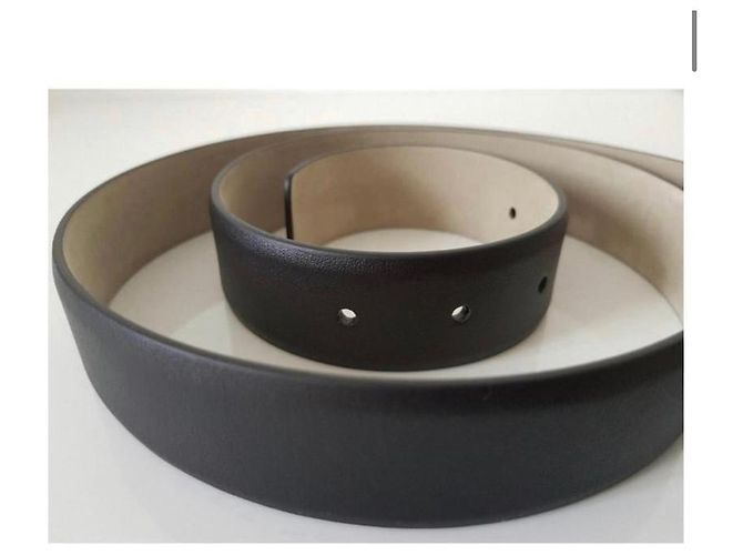 Chanel GÜRTEL AUS LEDER SCHWARZ / GRÖSSE 95/ NIEMALS GEDIENT - Ansicht 4
