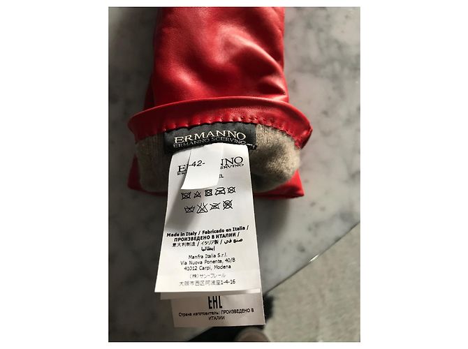 Gants en cuir Ermanno scervino - vue 3