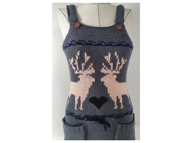 Manoush Wollkleid Mehrfarben - Ansicht 2