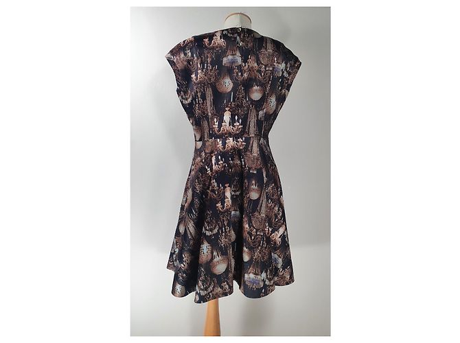 Ted Baker Kleid aus Polyester Mehrfarbig XL Mehrfarben - Ansicht 4