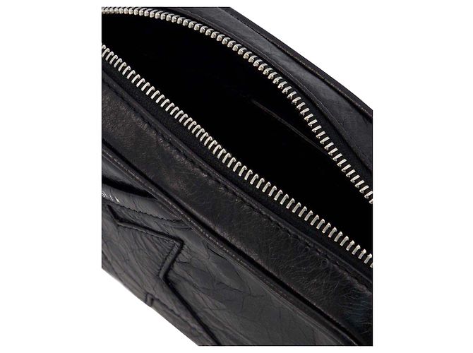 Golden Goose Deluxe Brand Borsa Hobo Mini Star - Golden Goose - Nera - Pelle - vista 4