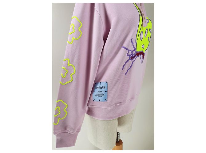 Alexander McQueen Sweatshirt Baumwolle Mehrfarbig Mehrfarben - Ansicht 4