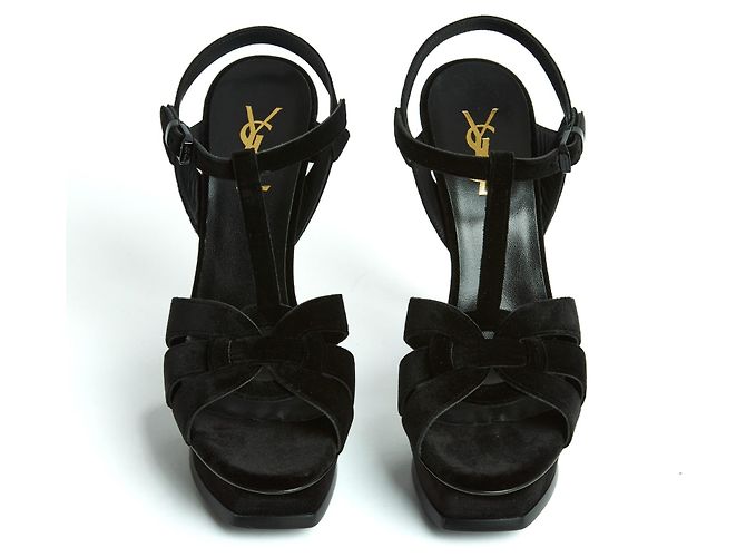 Saint Laurent OMAGGIO VELLUTO NERO IN38.5 new - vista 3