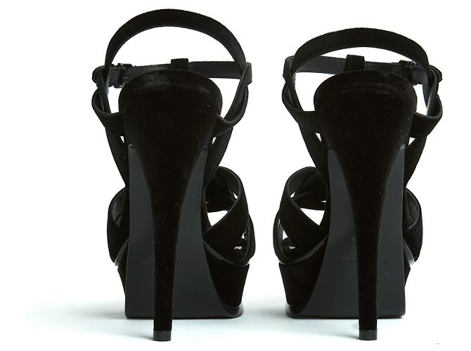 Saint Laurent OMAGGIO VELLUTO NERO IN38.5 new - vista 4