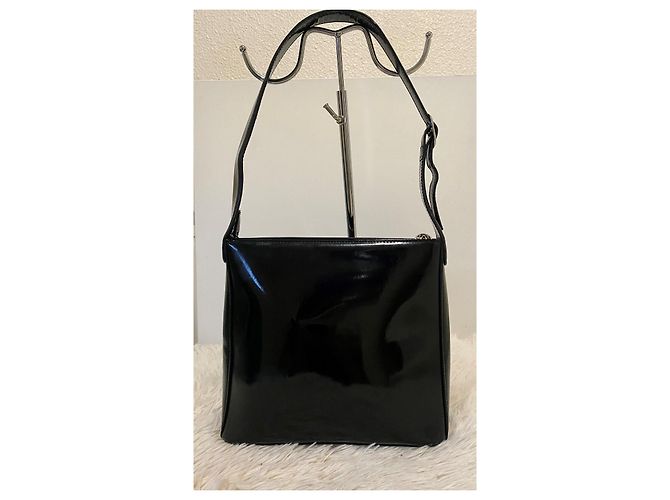 Borsa Cartier Panthère in vernice nera Nero - vista 2
