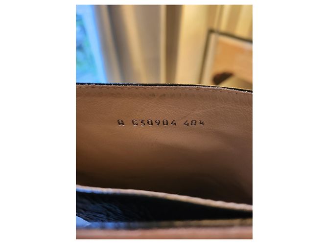 Botas de chanel Burdeos Marrón oscuro - vista 4