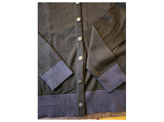 Chanel Chaleco Uniforme Negro Azul marino - vista 5