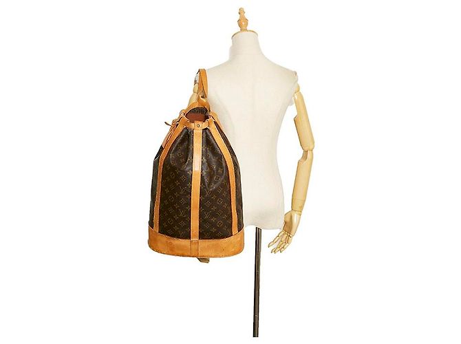 Louis Vuitton Monogram Randonnee GM Marrone - vista 11