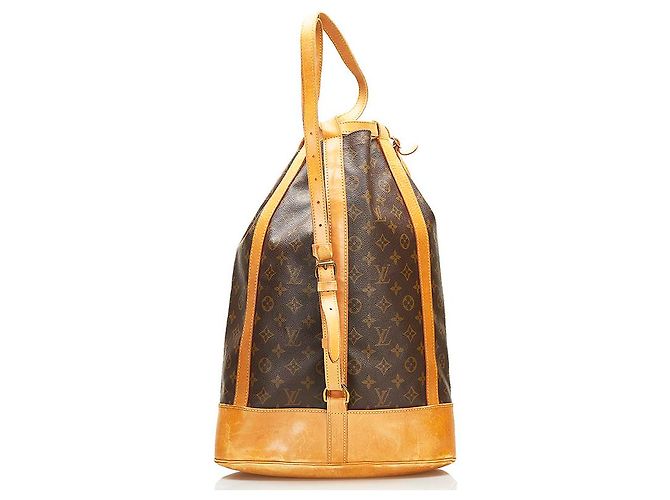 Louis Vuitton Monogram Randonnee GM Marrone - vista 3