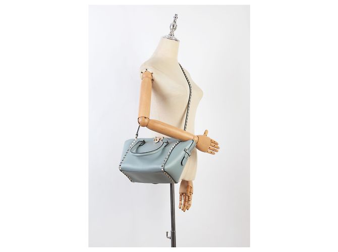 Valentino Borsa tote Rockstud in pelle - vista 15