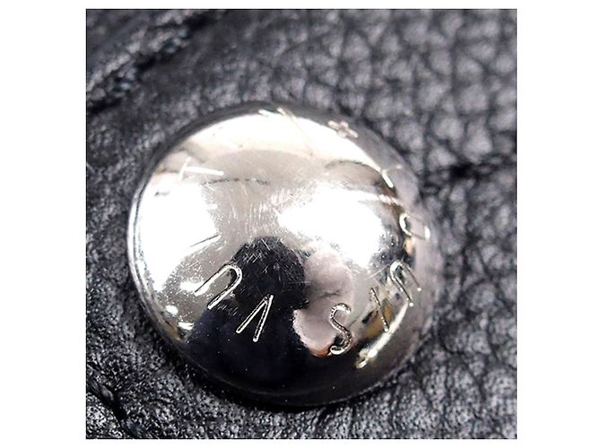 Louis Vuitton Black Monogram Mahina Babylone Catena BB Nero - vista 4