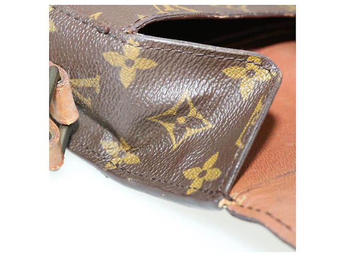 Saint-Cloud LOUIS VUITTON Monogram Saint Cloud GM Borsa a tracolla M51242 LV Auth em3467 Monogramma - vista 20