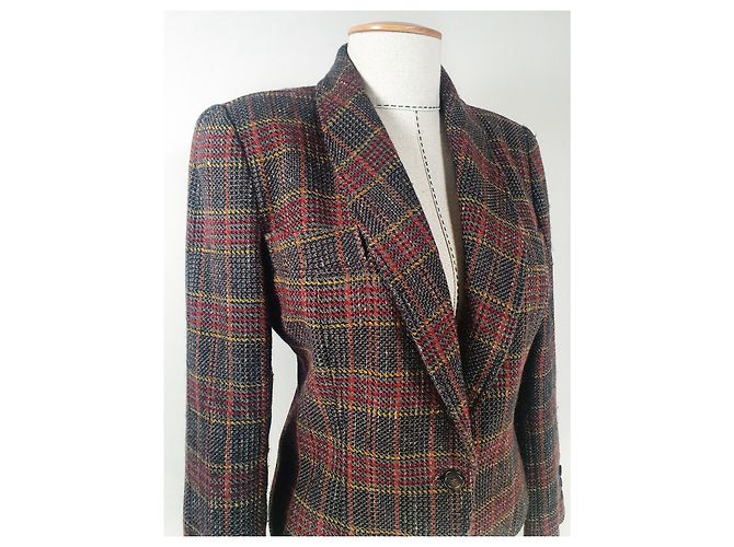 Blazer Etienne Aigner in lana e seta Multicolore - vista 2