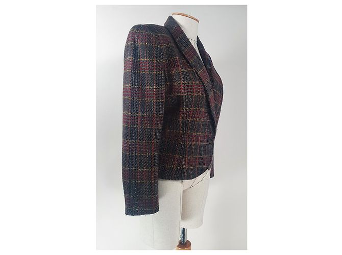 Blazer Etienne Aigner in lana e seta Multicolore - vista 3