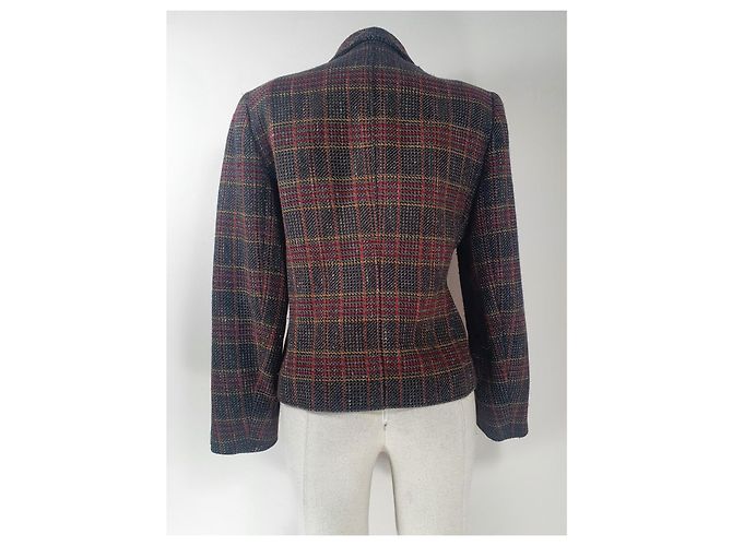 Blazer Etienne Aigner in lana e seta Multicolore - vista 4