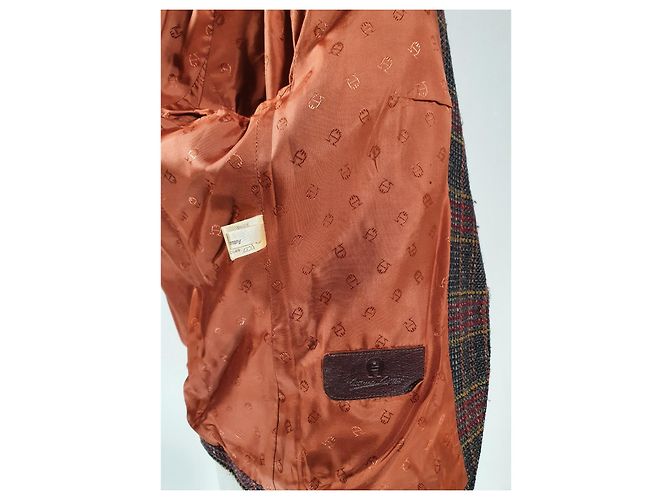 Blazer Etienne Aigner in lana e seta Multicolore - vista 6