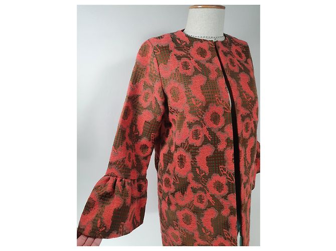 Autre Marque Langer Blazer Heart's Affair Baumwolle Polyester Mehrfarben - Ansicht 3