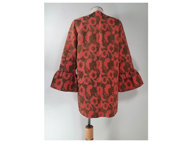 Autre Marque Langer Blazer Heart's Affair Baumwolle Polyester Mehrfarben - Ansicht 5