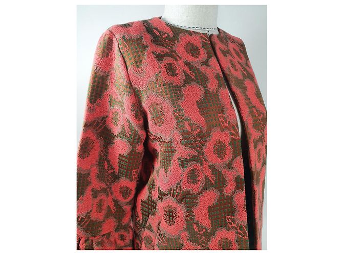Autre Marque Langer Blazer Heart's Affair Baumwolle Polyester Mehrfarben - Ansicht 6