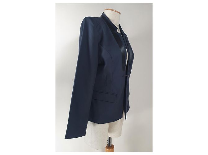 Karen B Y Simonsen Blazer Karen By Simonsen Blu Navy Taglia 42 - vista 3