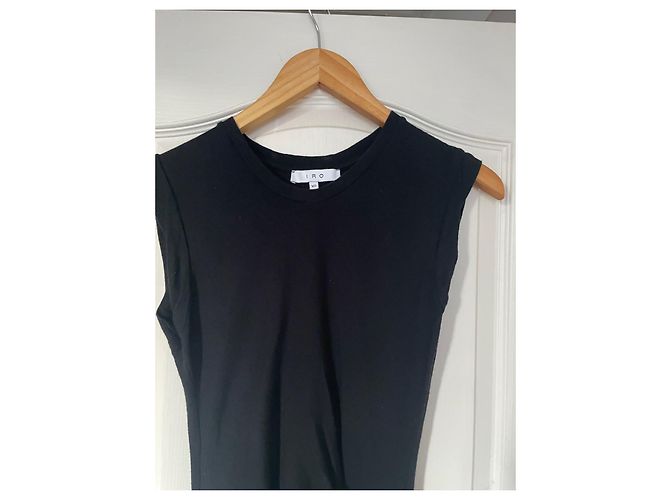 Vestido Iro de algodón negro XS - vista 4