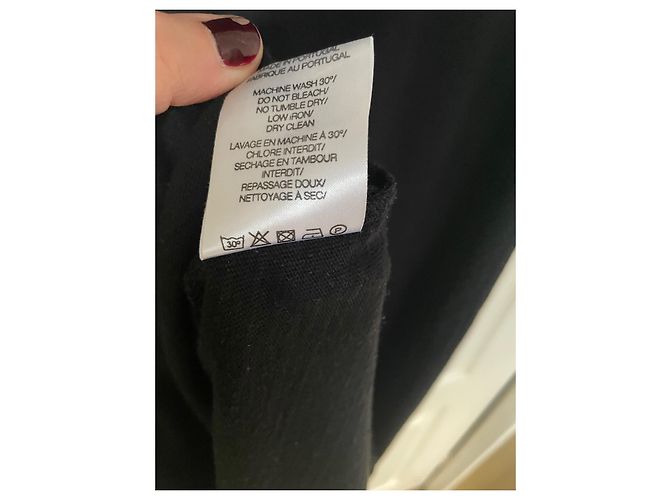 Vestido Iro de algodón negro XS - vista 6