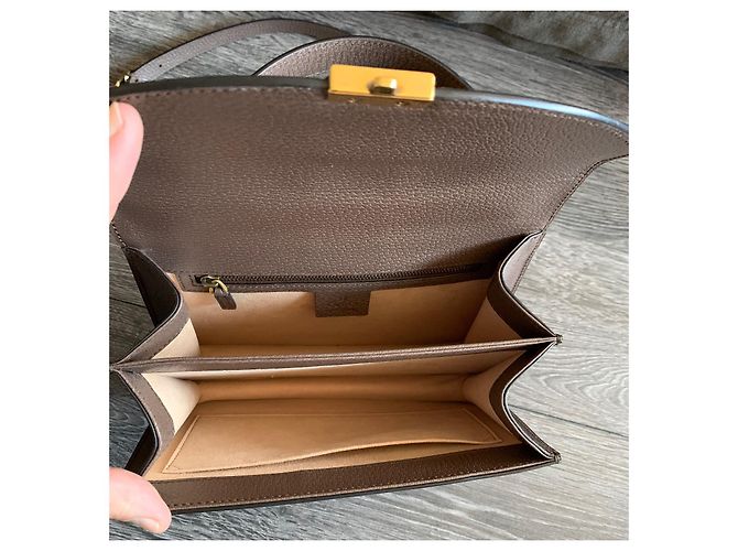 Gucci Borsa Ophidia piccola GG con manico superiore - vista 3