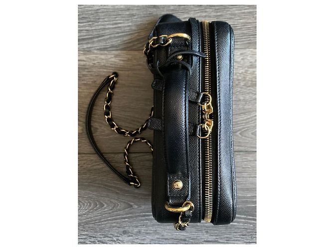 Chanel Filigrane Vanity Case Medium Tasche Schwarz - Ansicht 7