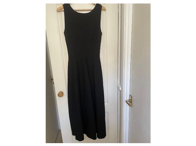 Alaïa Maxikleid in Schwarz Strick - Ansicht 3