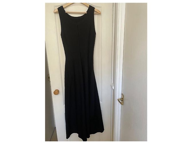 Alaïa Maxikleid in Schwarz Strick - Ansicht 9