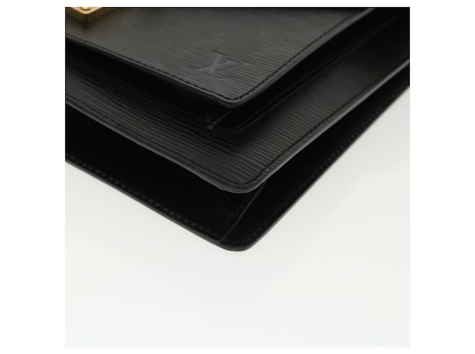 LOUIS VUITTON Borsa a mano Epi Monceau Nera M52122 LV Auth lt696 Nero - vista 15