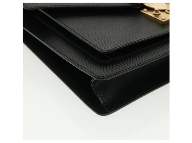 LOUIS VUITTON Borsa a mano Epi Monceau Nera M52122 LV Auth lt696 Nero - vista 16